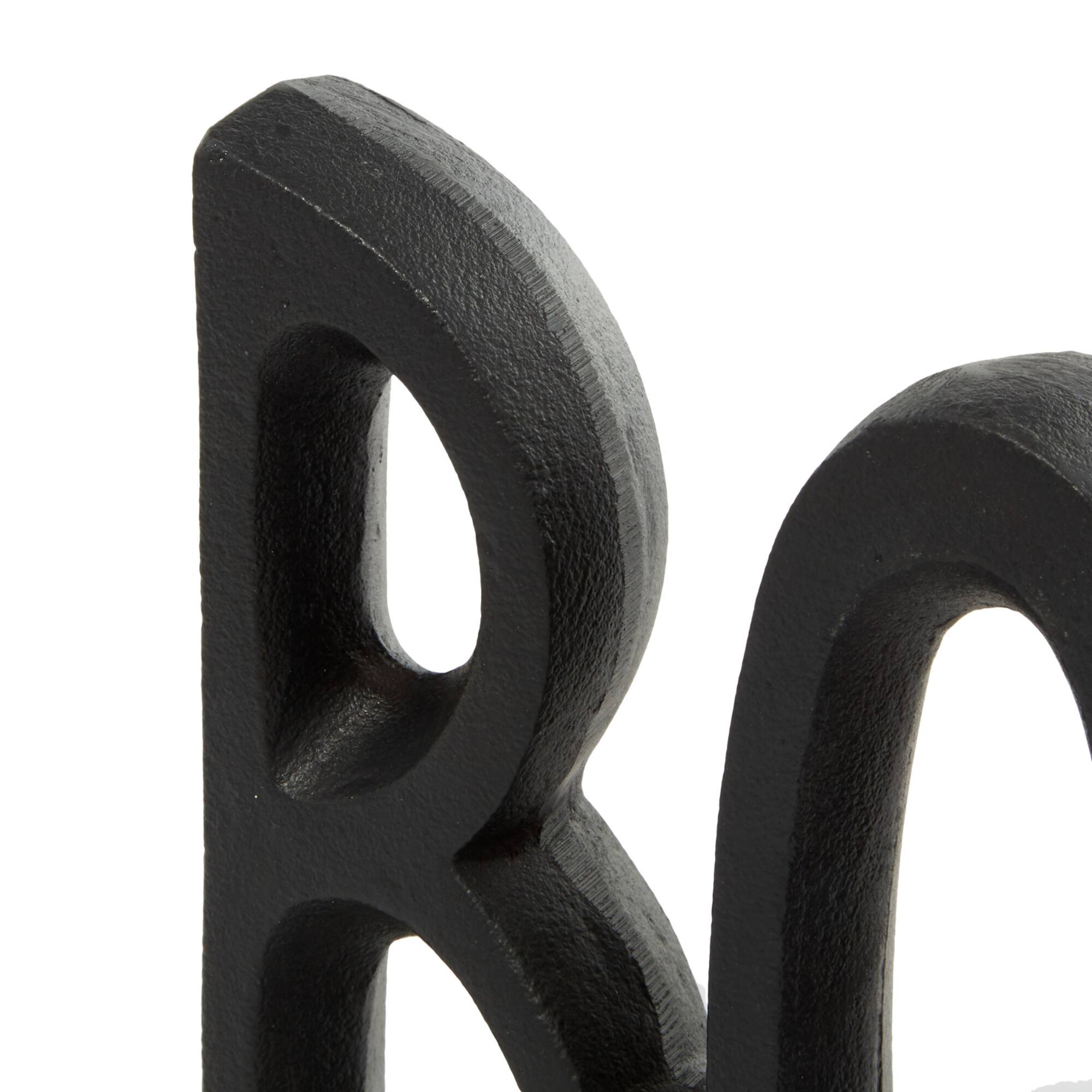7" Black Book Aluminum Industrial Bookends